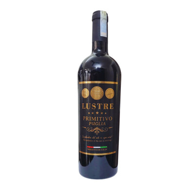 Vang Ý Lustre Primitivo Puglia 15%